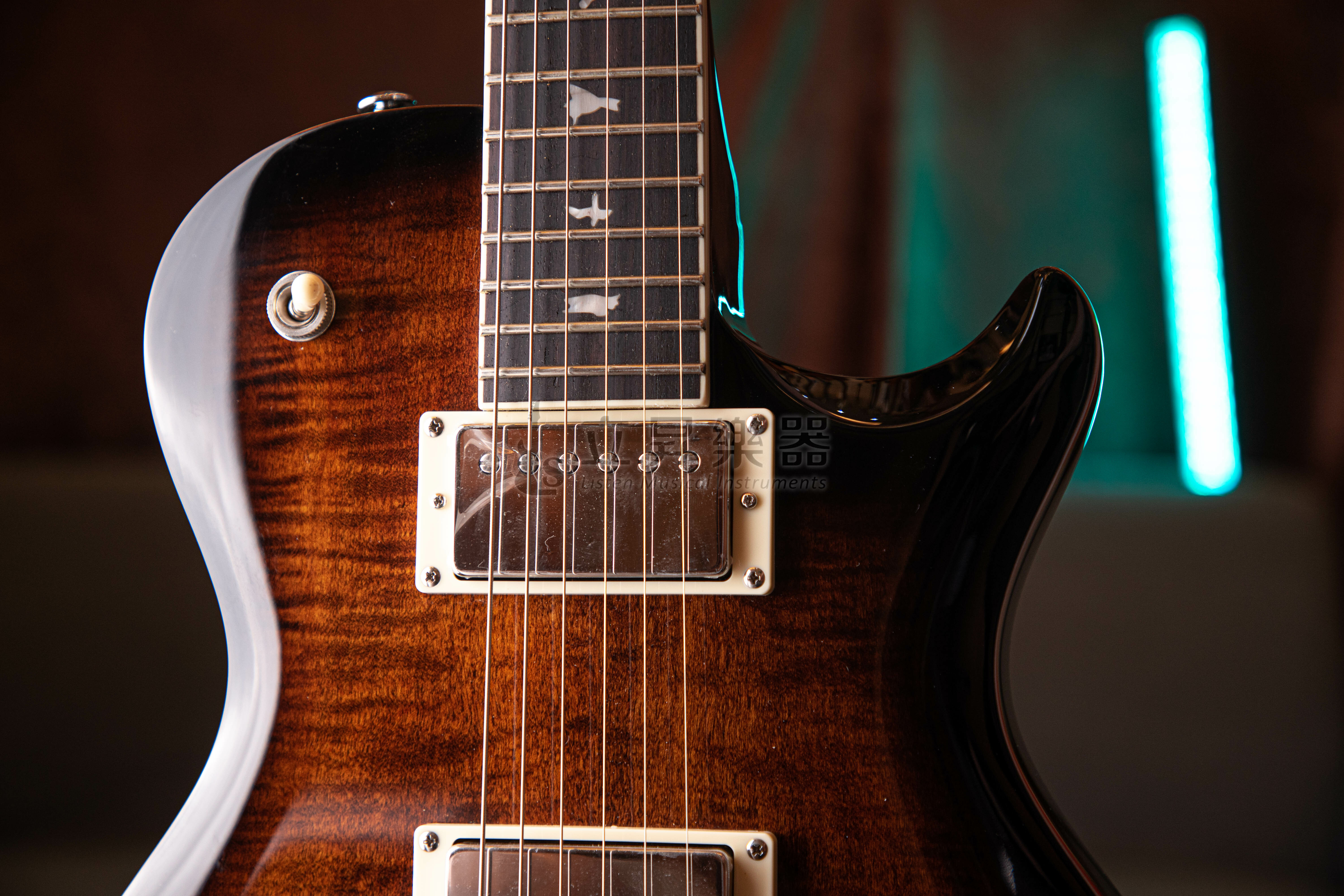 PRS SE MCCARTY 594 singlecut Black Gold Burst 黑金漸層色 BGS 可切單 無搖座 虎紋楓木 附原廠琴袋