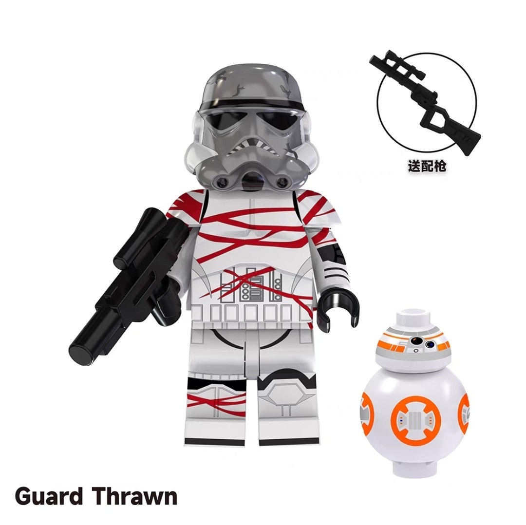 Guard Thrawn Star Wars Custom Minifigures Minifigs Fit Lego TV8068