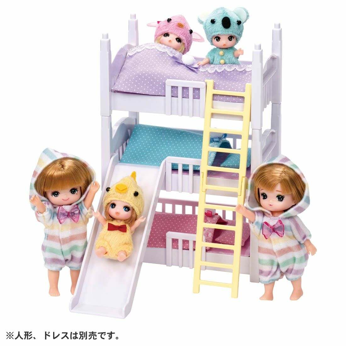 Takara Tomy 莉卡娃娃 Licca Accessory - LF-06 Triple Bunk Bed 三人碌架床