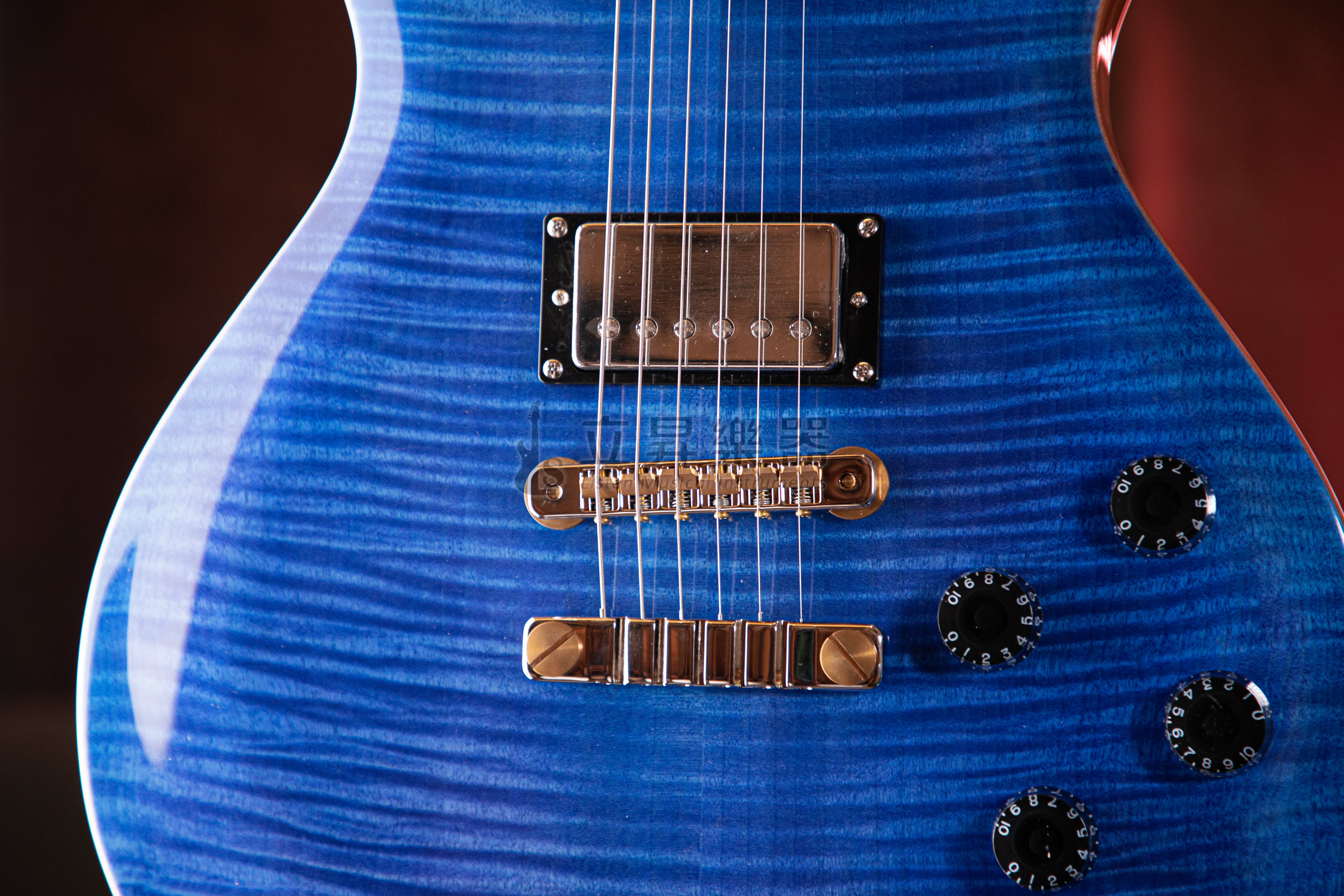 PRS PRS SE MCCARTY 594 singlecut Faded Blue 漸層藍色 FB 可切單 無搖座 虎紋楓木 附原廠琴袋 第 3 張圖片｜三峽吉他 / Bass