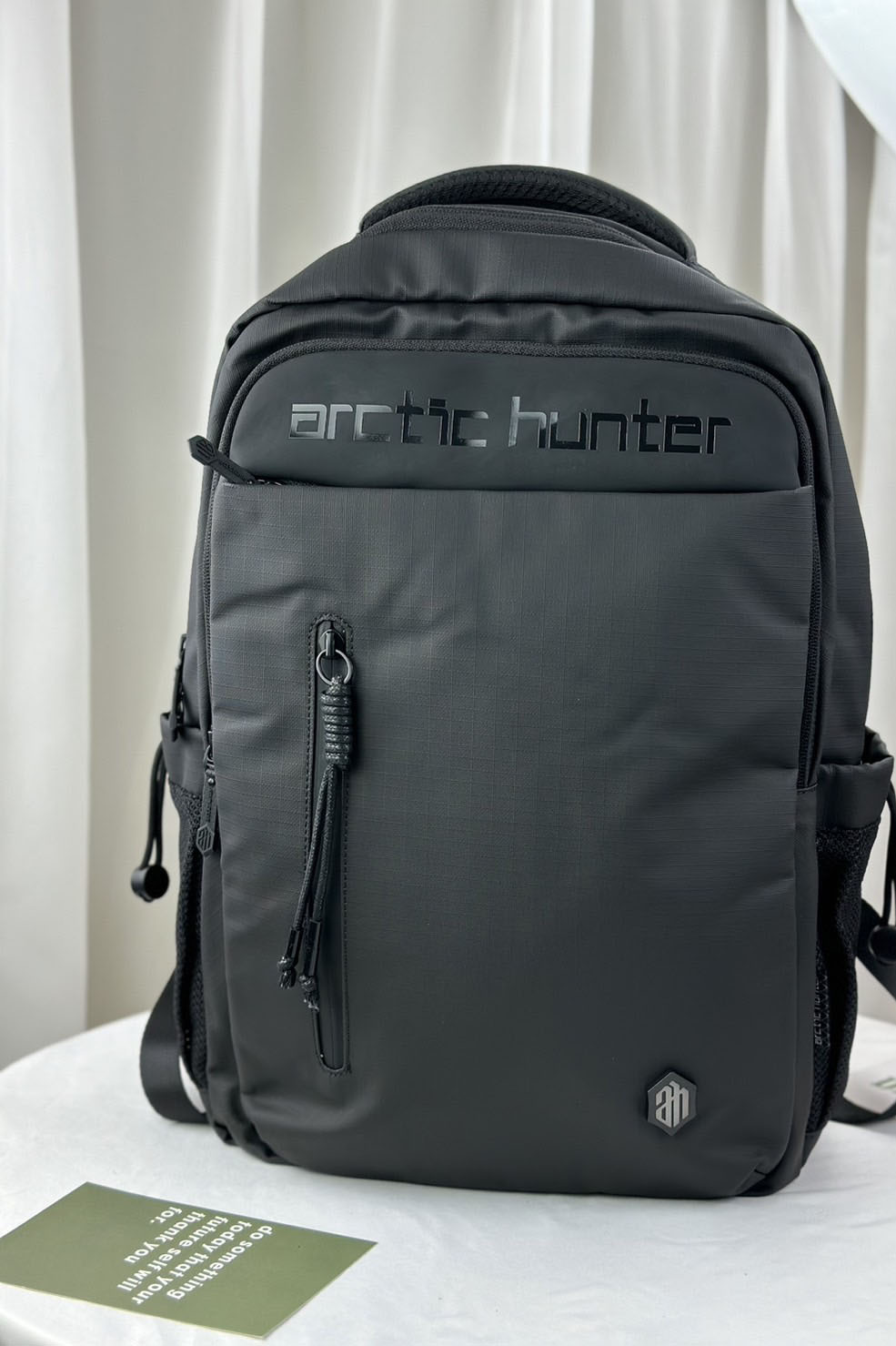 Arctic hunter 經典黑 多功能男用後背包 / 電腦包 #B00534