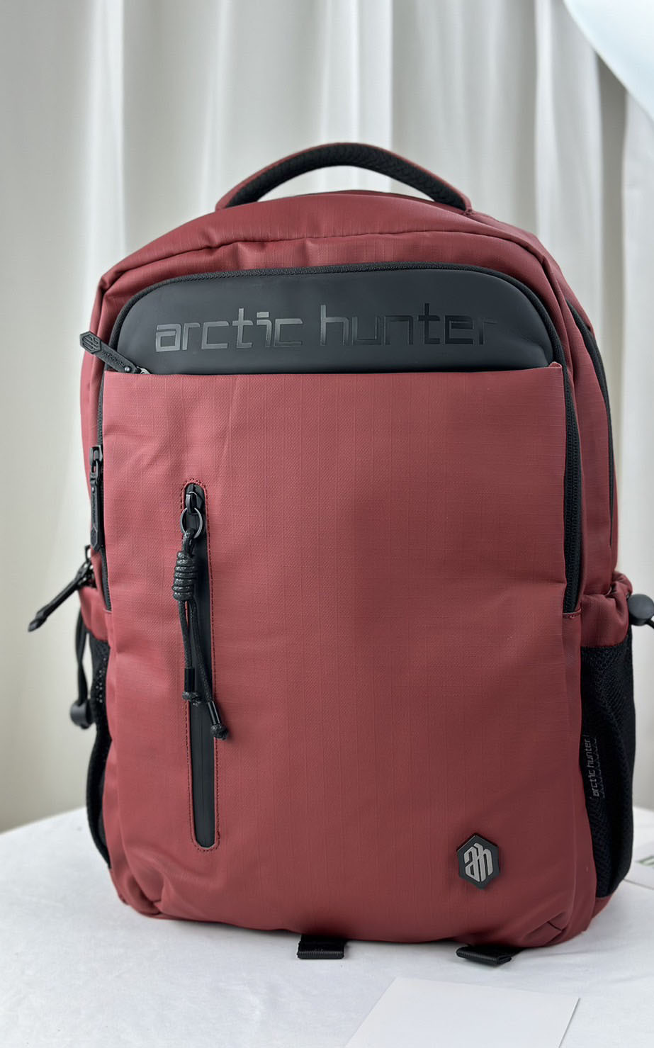 Arctic hunter 亮紅 多功能男用後背包 / 電腦包 #B00534