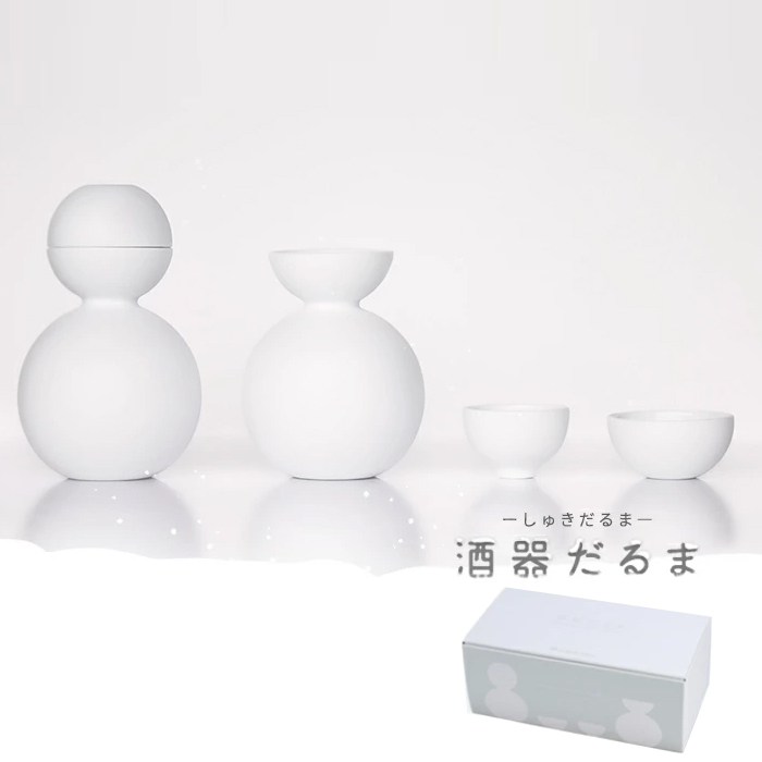 CERAMIC JAPAN — 雪人日本酒器套裝