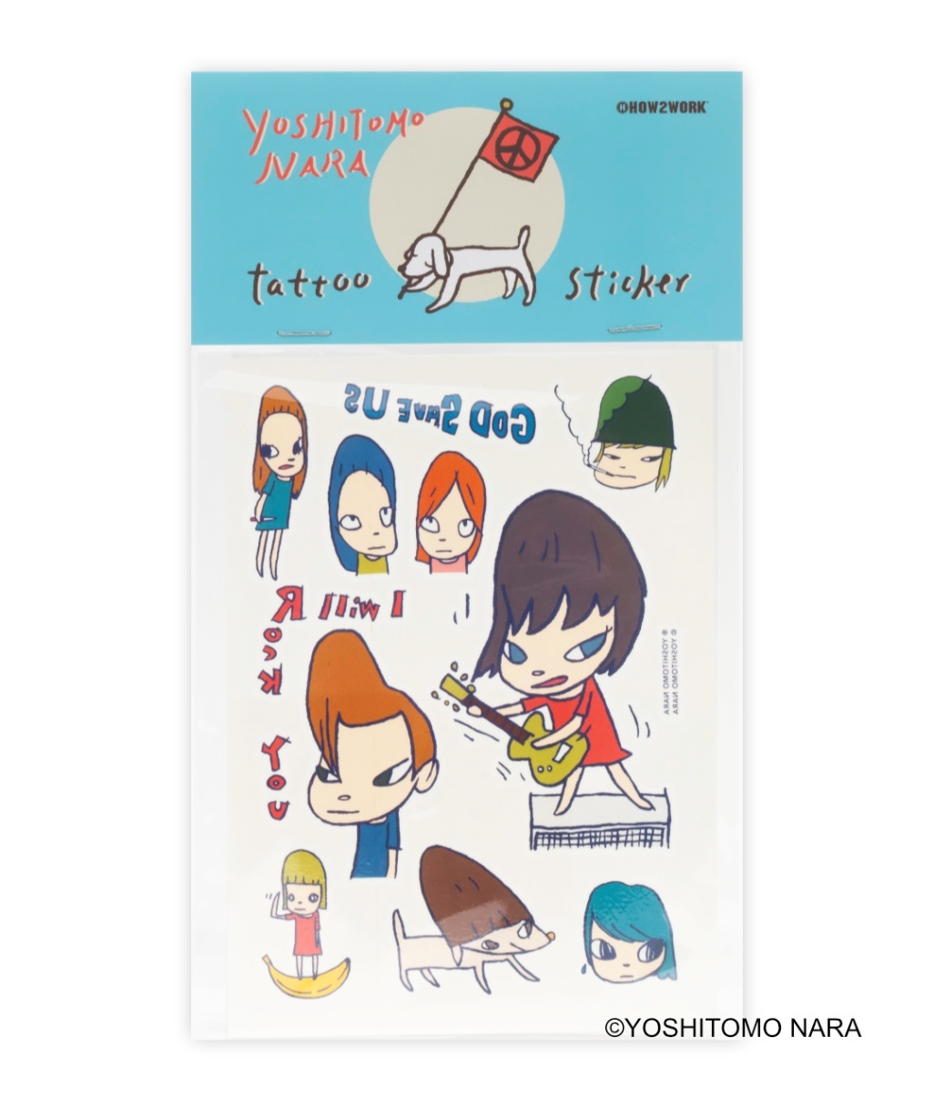 Yoshitomo Nara TATTOO Sticker (A/B/C)