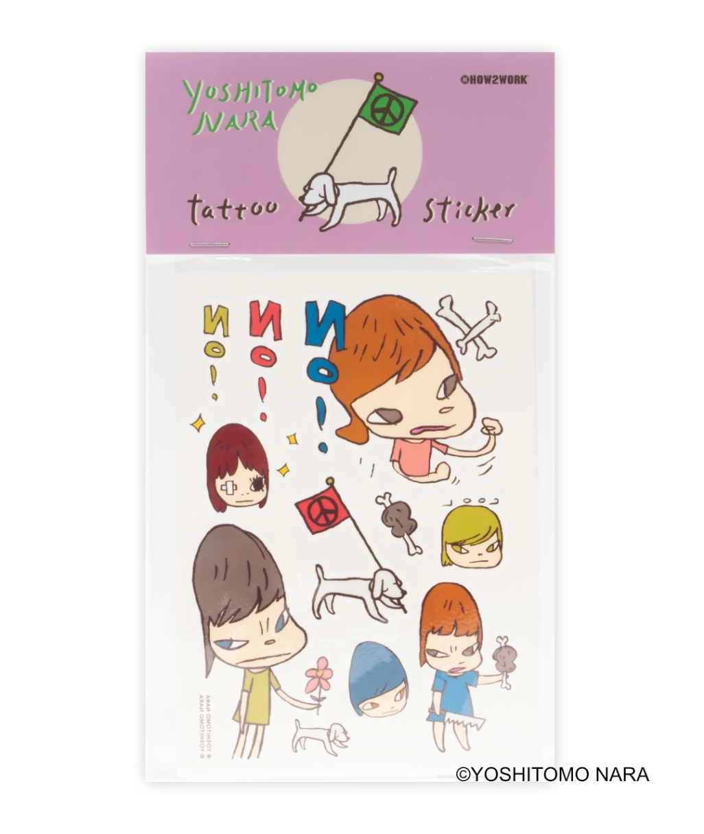 Yoshitomo Nara TATTOO Sticker (A/B/C)