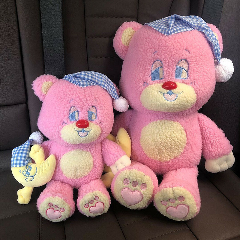 《3093》少女心晚安泰迪熊玩偶抱枕