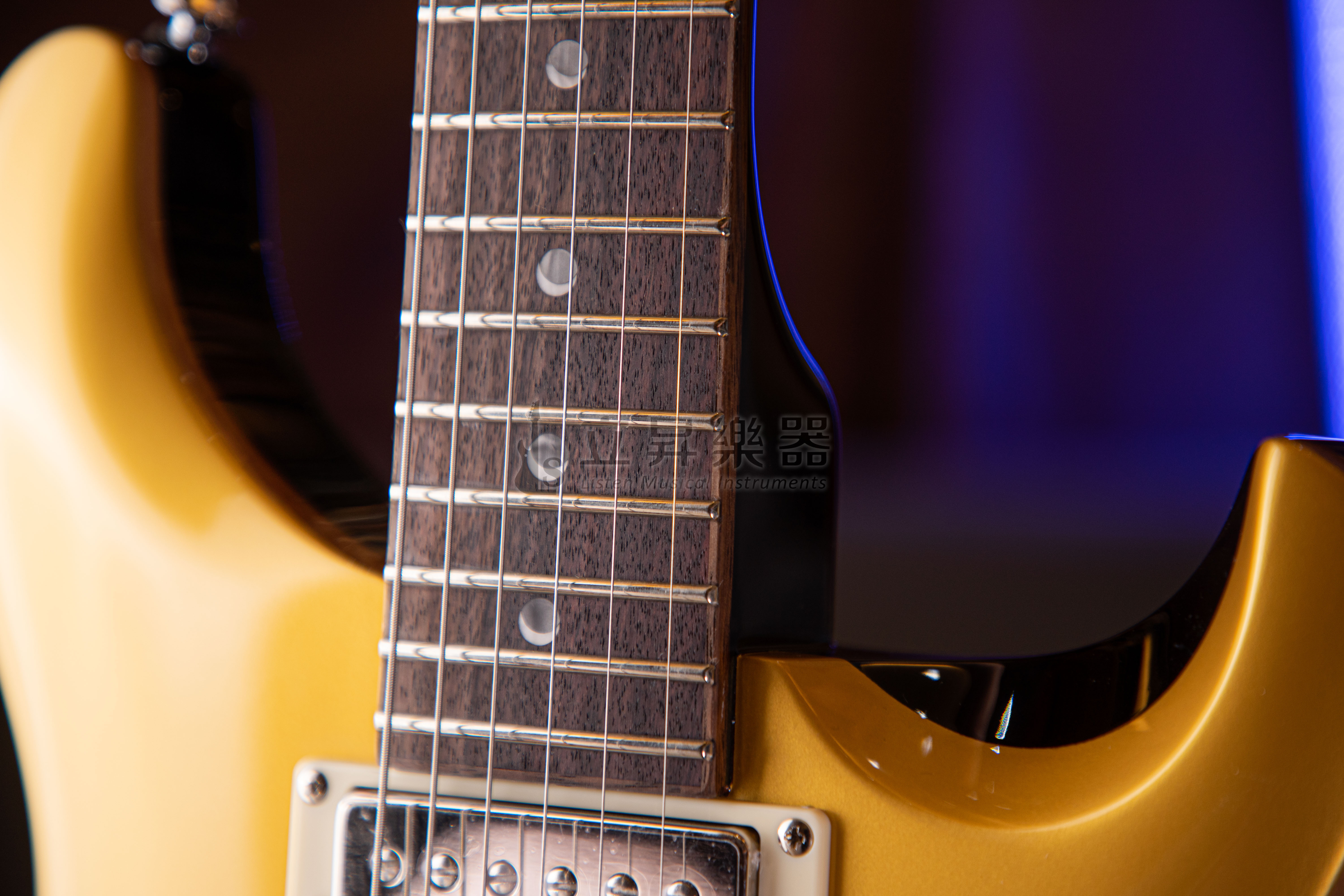 PRS PRS SE DGT Gold Top 金黃色 GT 月型指板鑲嵌 可切單 小搖座 虎紋楓木 附原廠琴袋 第 3 張圖片｜三峽配件 / 週邊