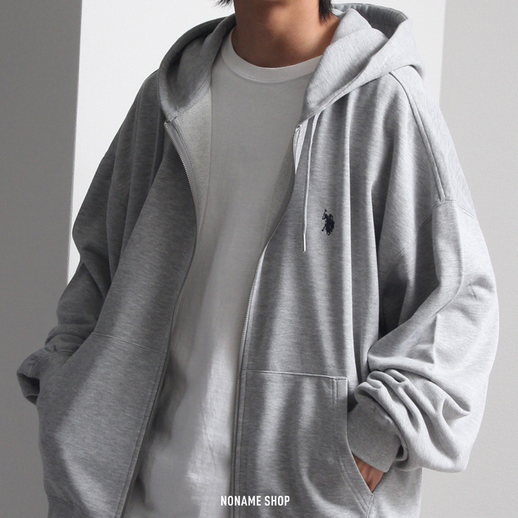 U.S.POLO ASSN. 拉鍊 連帽 外套 三色 (男/女款)