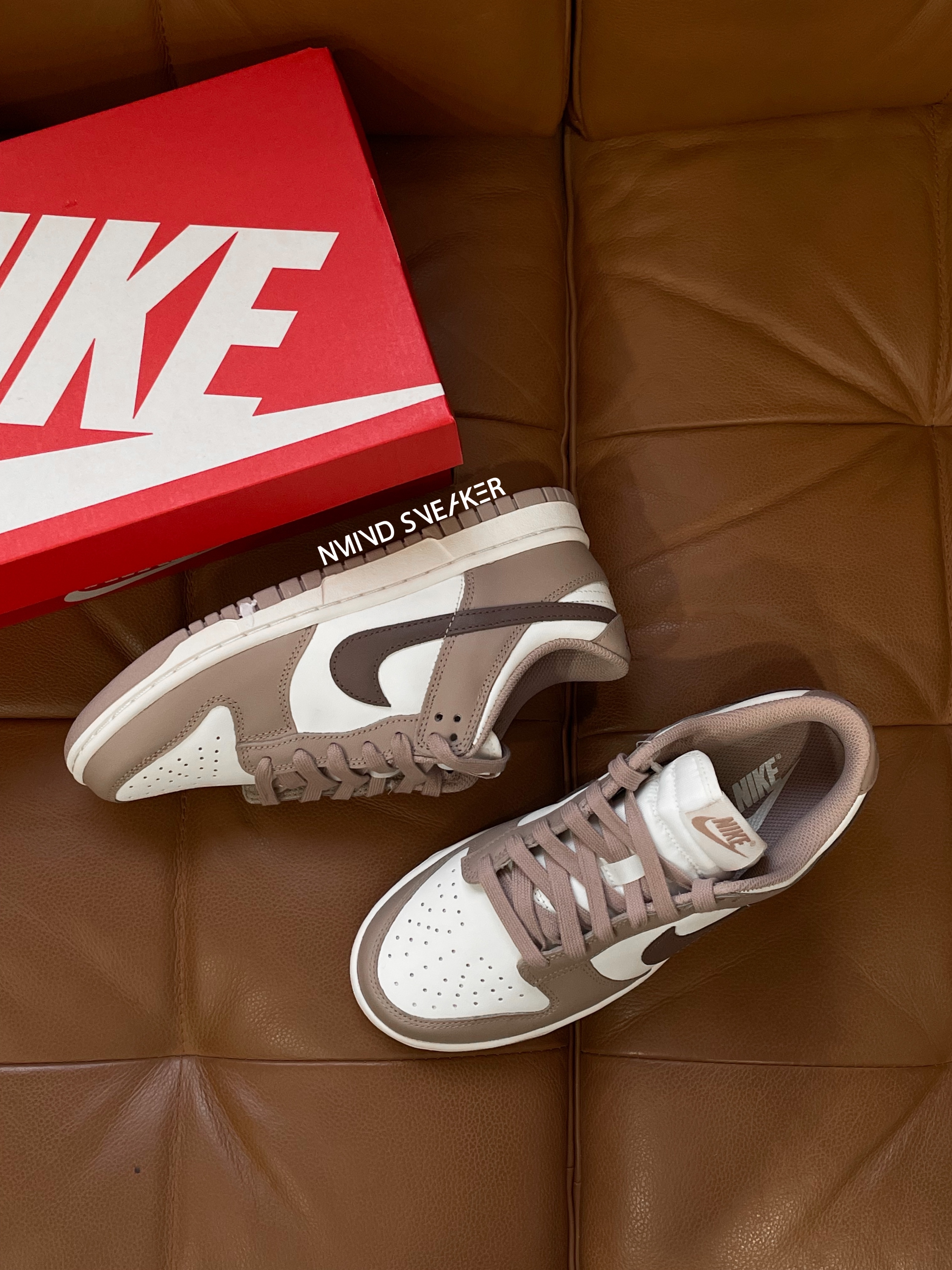 Nike Dunk Low "Diffused Taupe" 紅豆可可 女鞋