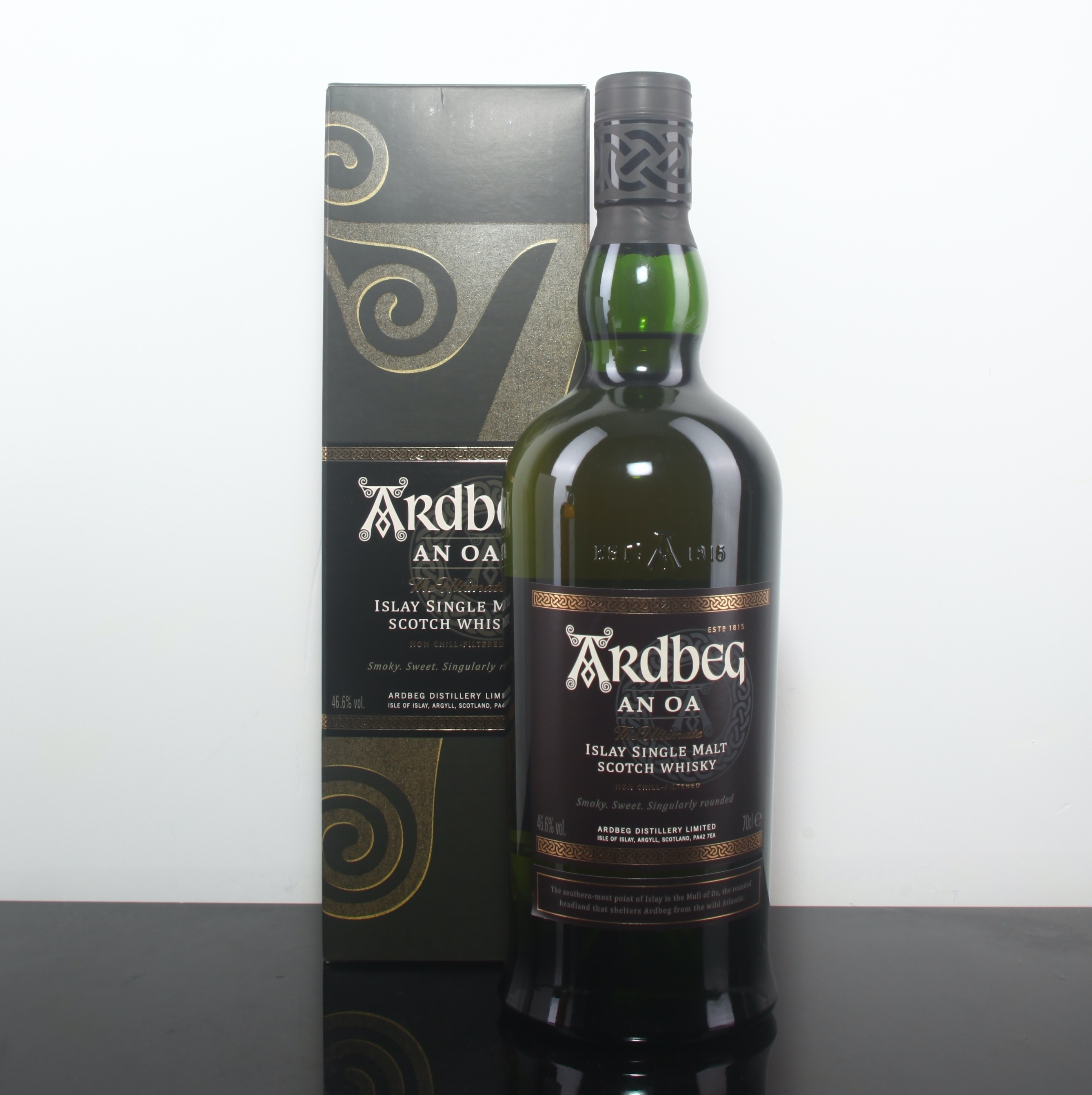 Ardbeg AN OA Single Malt Islay Scotch Whisky 46.6%