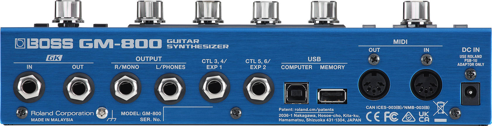 BOSS Boss GM-800 吉他合成器 第 3 張圖片｜三峽吉他 / Bass
