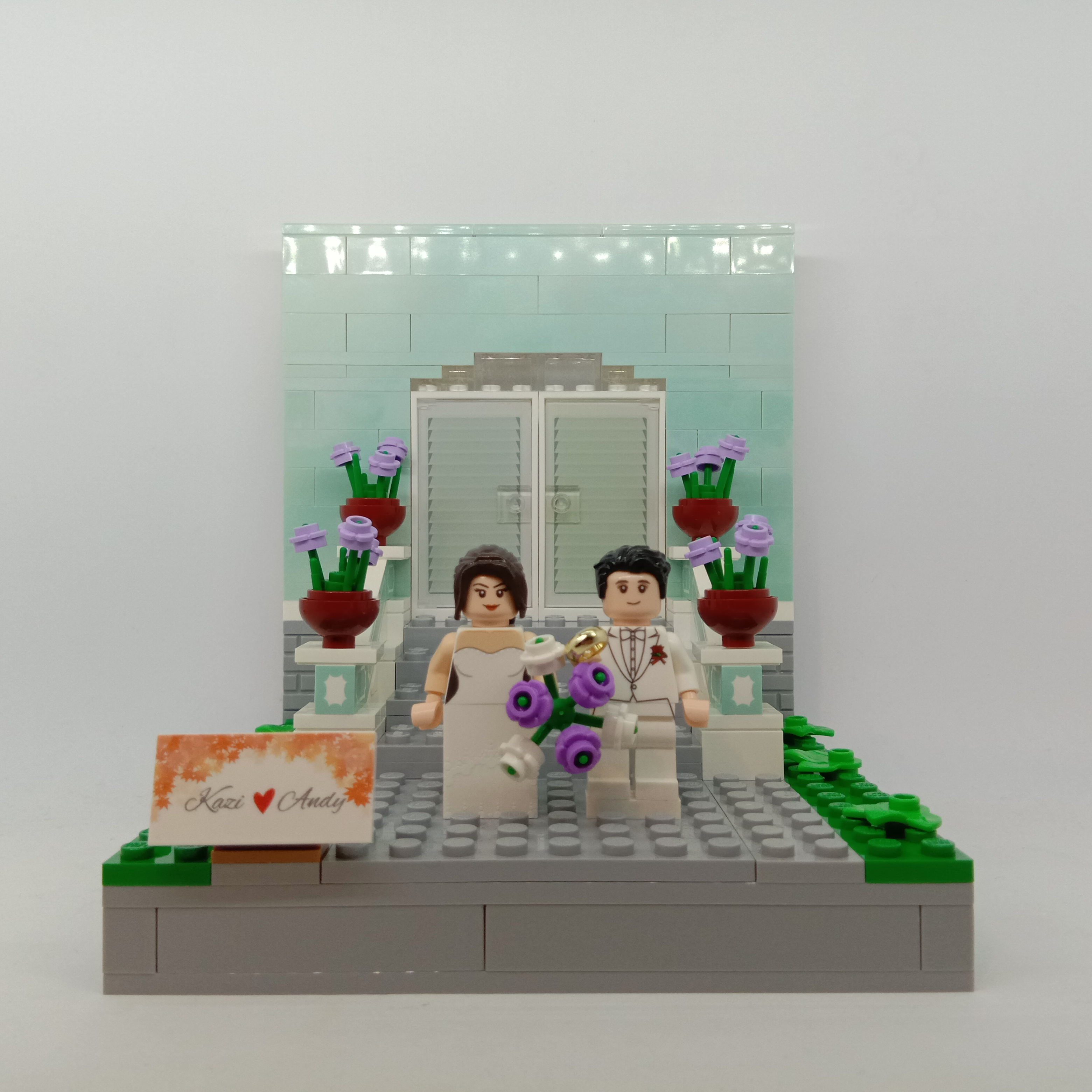 Lego客製樂高結婚情景-Large