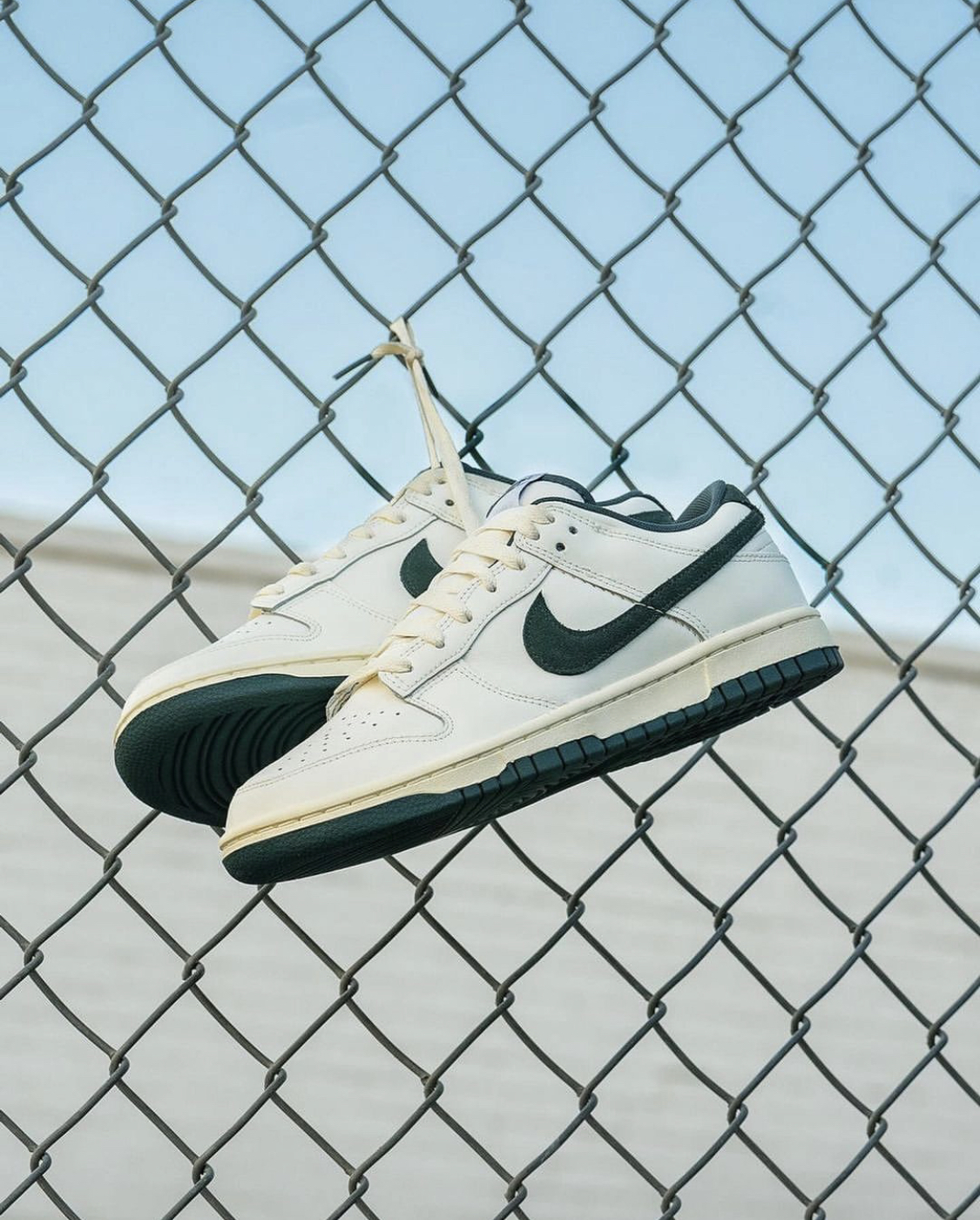 【APAIR】預購 Nike Dunk Low “deep jungle” 米白 森林綠 FQ8080-133