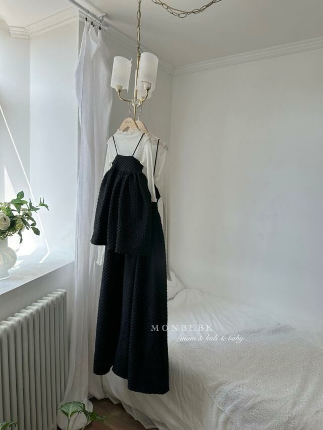 (現貨) 韓國童裝 親子裝 吊帶連身裙