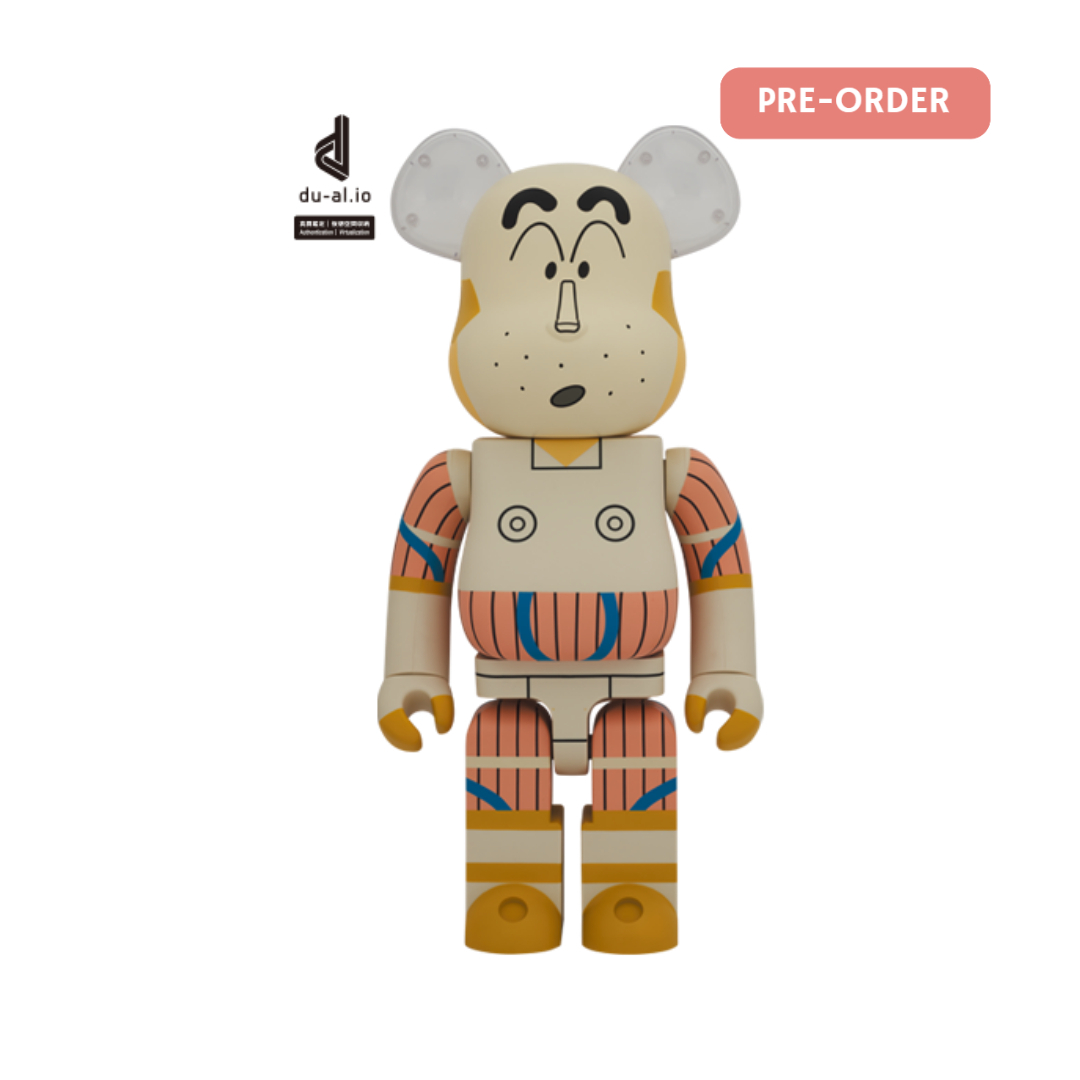 BE@RBRICK ロボとーちゃん 小新爸爸廣智 100％ & 400％