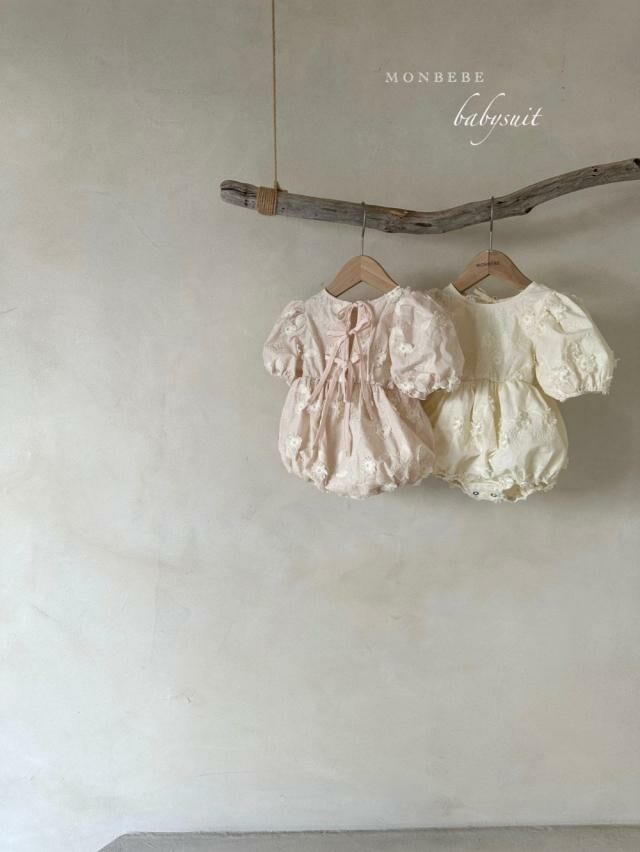 (現貨) 韓國童裝 百日宴/生日花花 Bodysuit