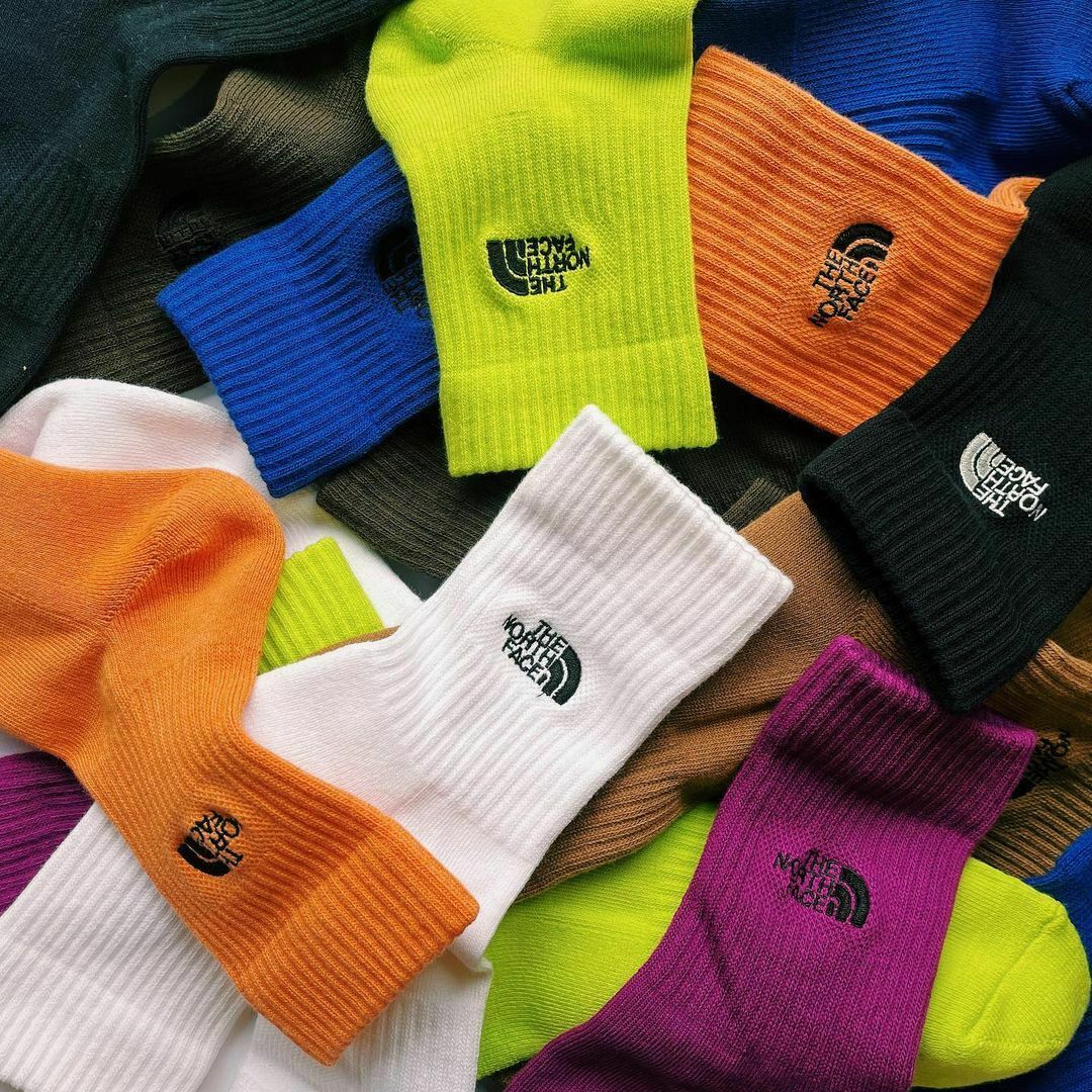 日版 The North Face Logo Socks 2-Pack [NN82310]