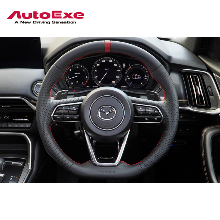 AUTOEXE 紅線方向盤 MAZDA CX-60