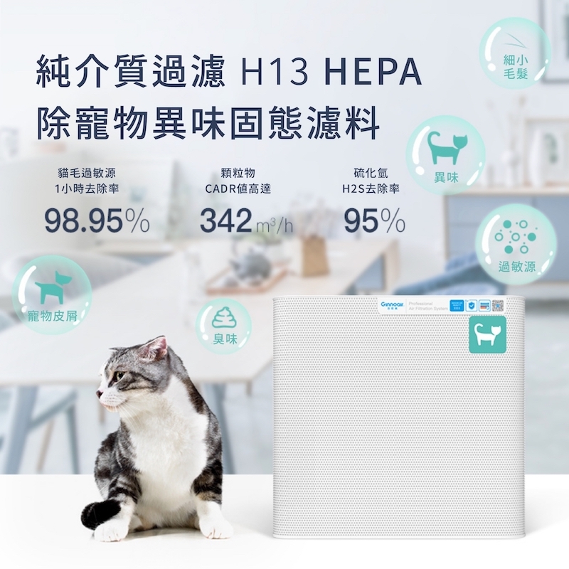 Hepa13寵物專用空氣過濾濾網