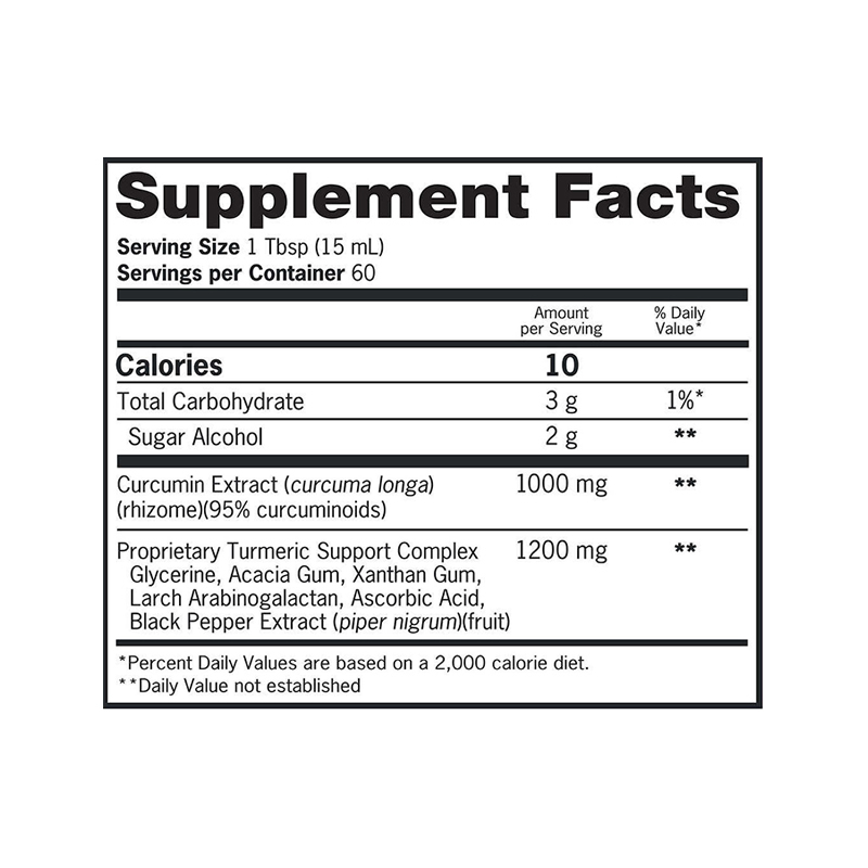 Qunol Liquid Turmeric 1,000 mg, 30 Ounces