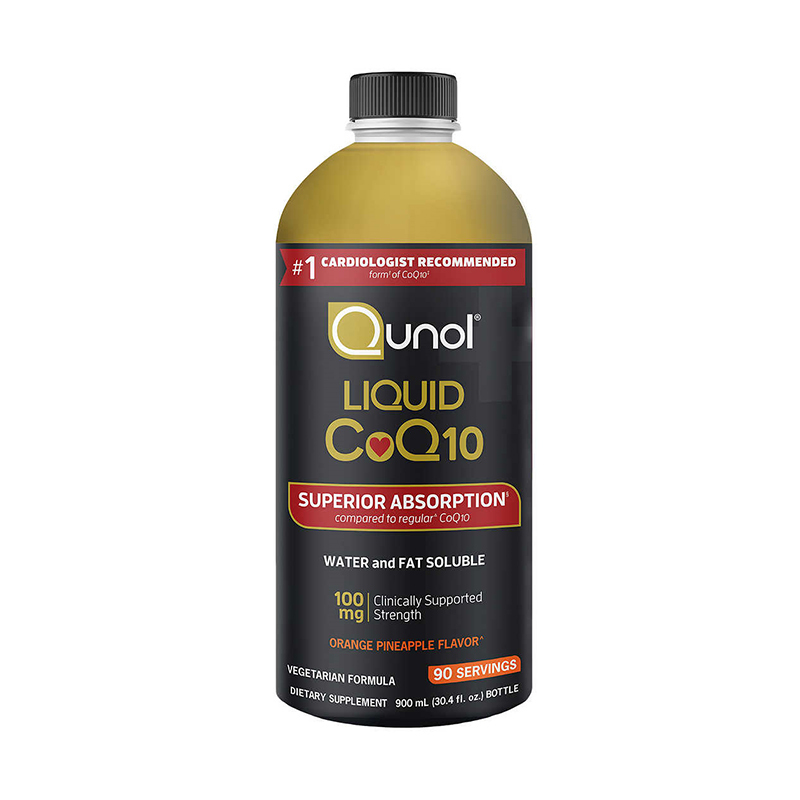Qunol, Liquid CoQ10, Orange Pineapple Flavor, 100mg, (900 ml)