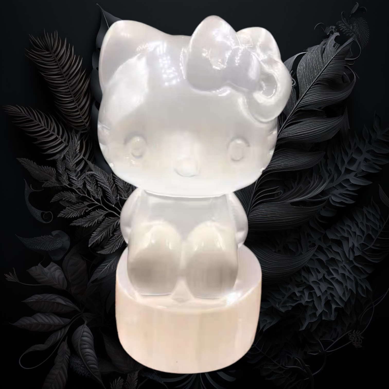 透石膏石 Kitty (水晶淨化柱)