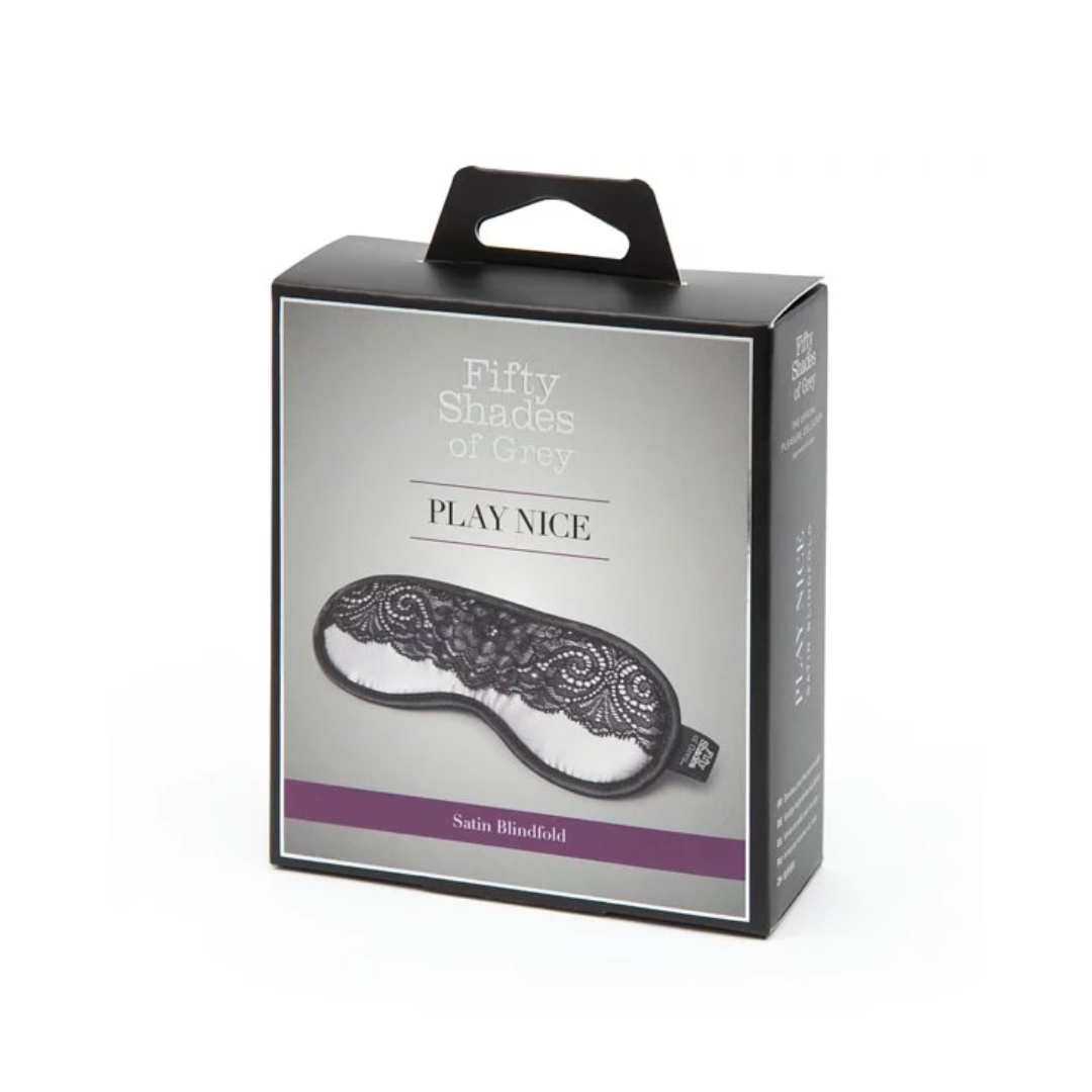 Fifty Shades of Grey PLAY NICE 緞紋蕾絲眼罩