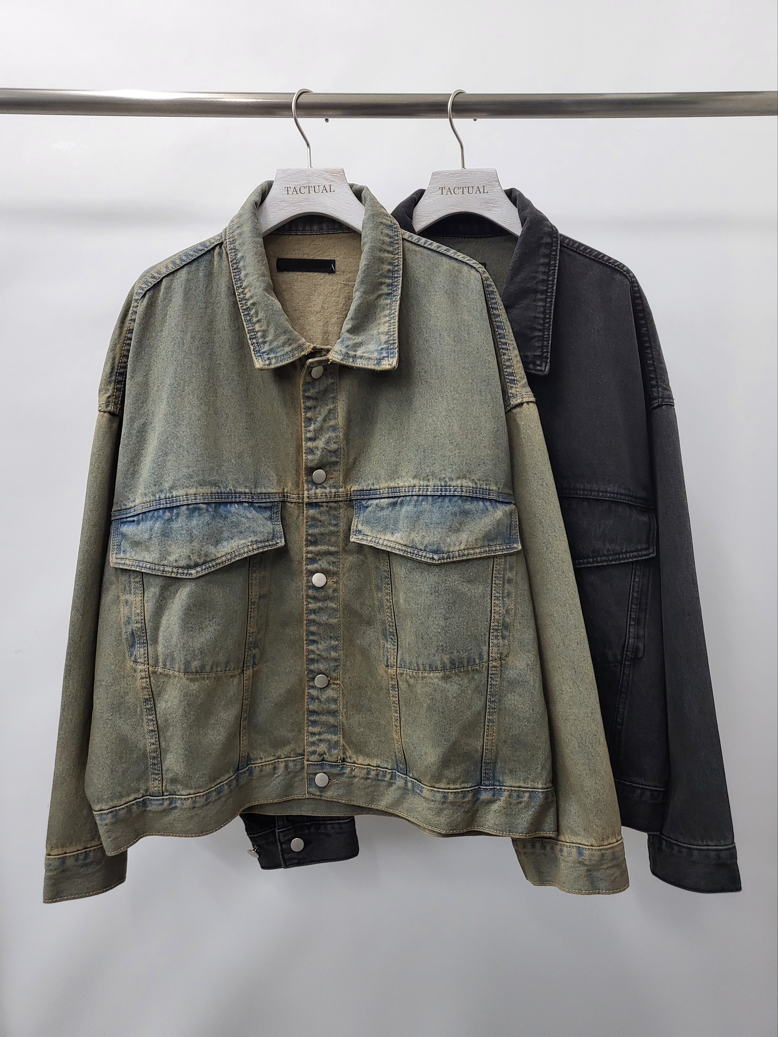 洗水牛仔褸 JK2394