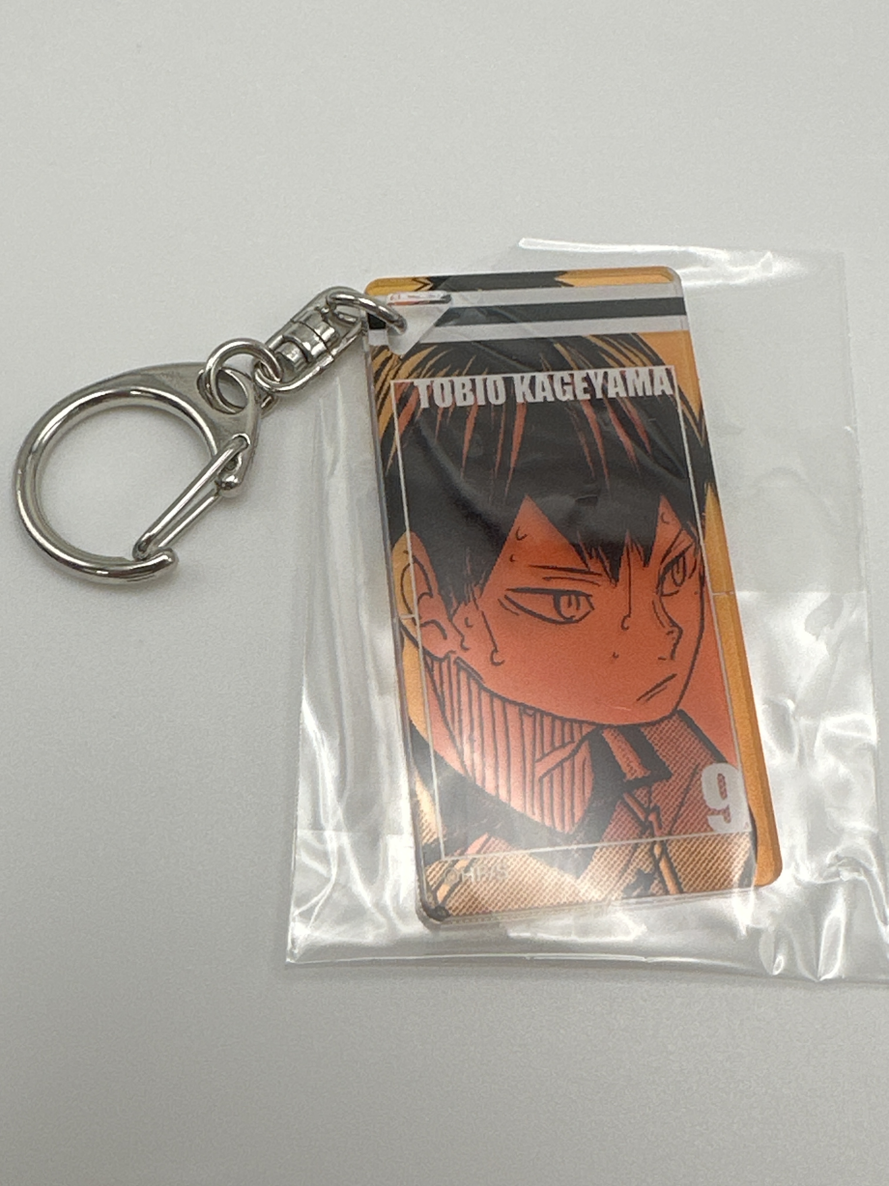 排球少年展 影山飛雄 原畫鎖匙扣