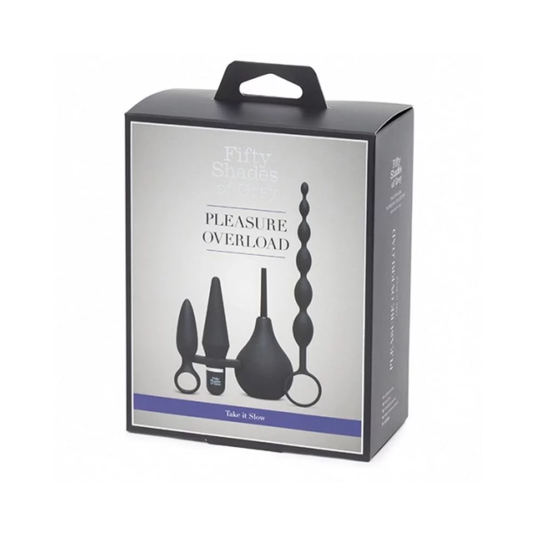 Fifty Shades of Grey Pleasure Overload Take It Slow 新手後庭4件套裝