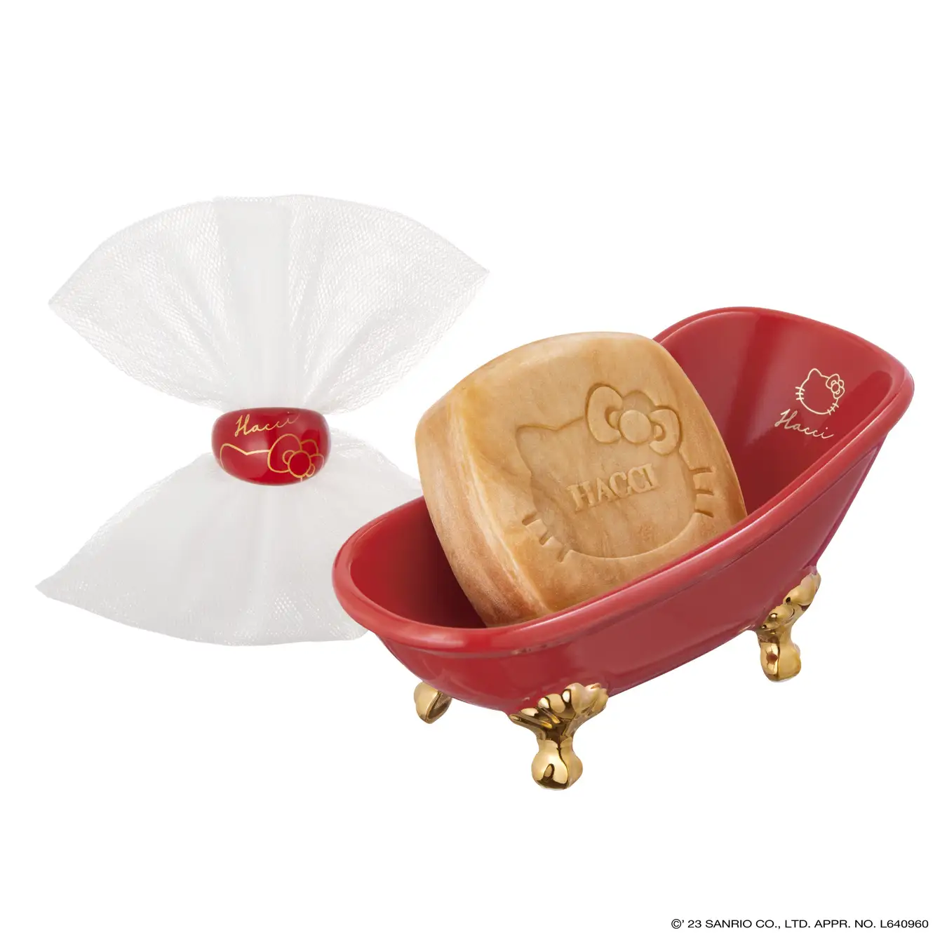 [限定] HACCI x HELLO KITTY Honey Bubble Set (Honey Facial Soap Set) 蜂蜜潔面皂套裝