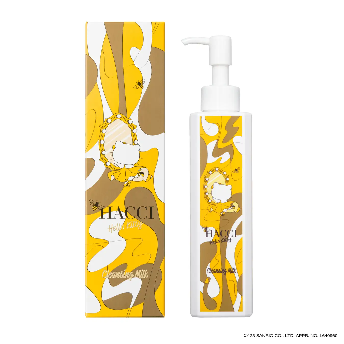 [限定] HACCI x HELLO KITTY Cleansing Milk 190ml