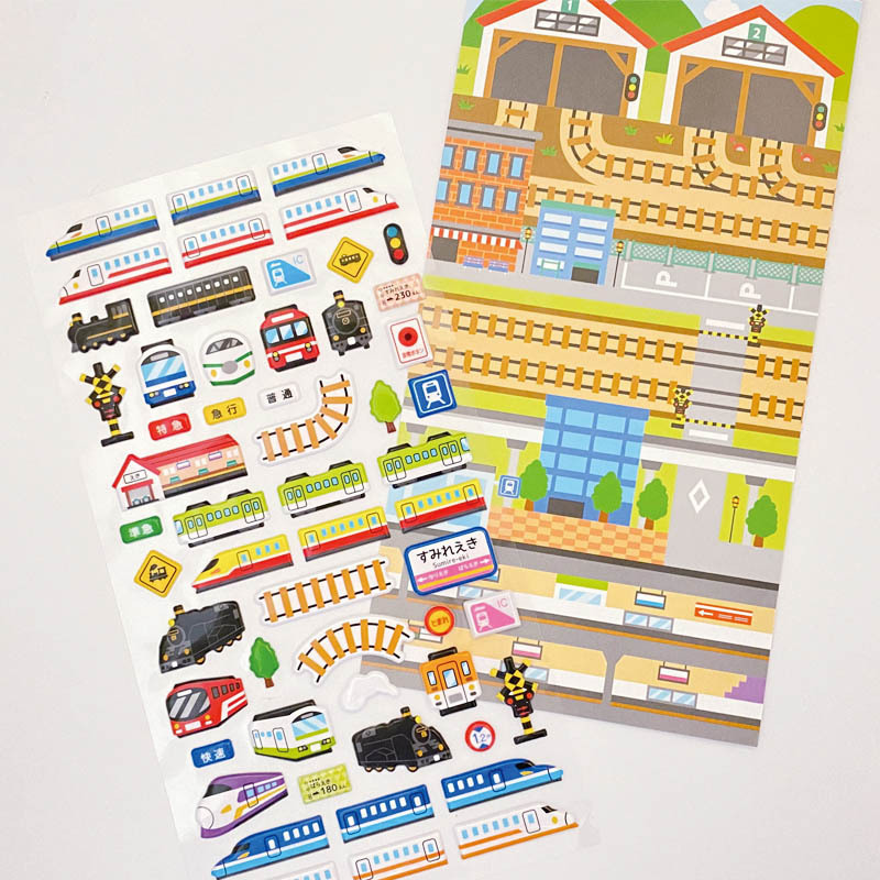 貼紙玩具/火車