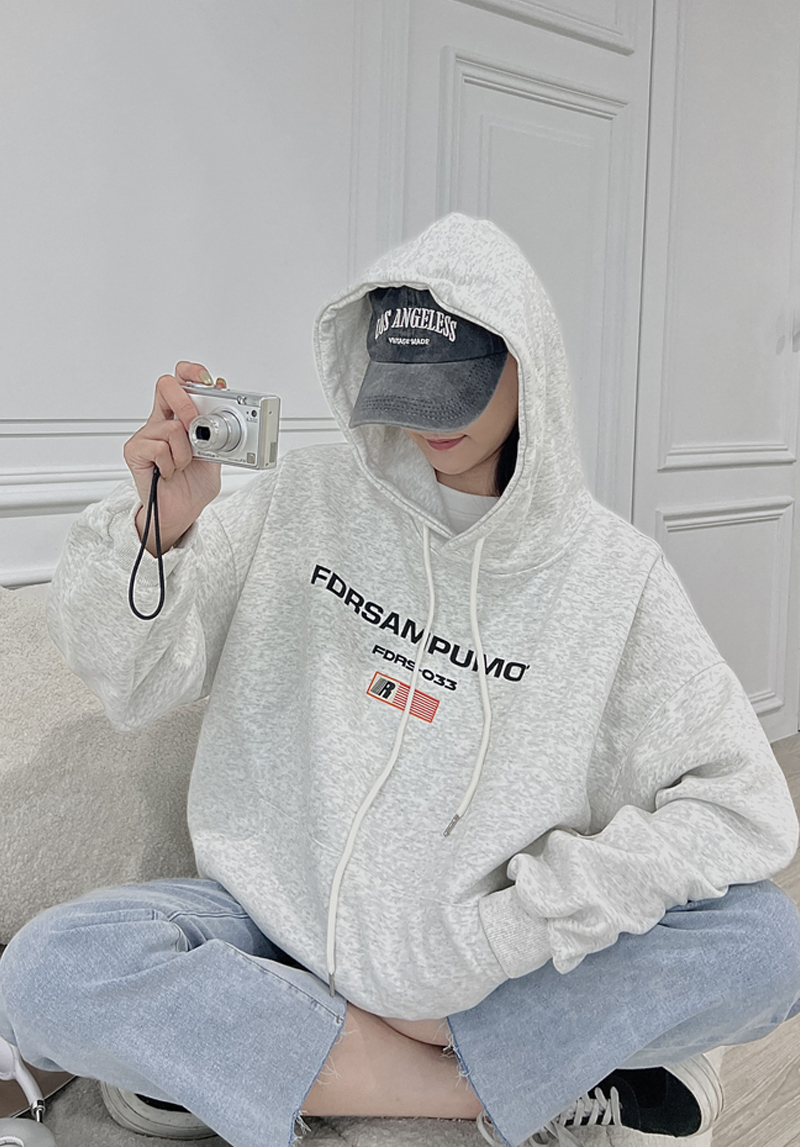 美式復古高磅帽T*5色