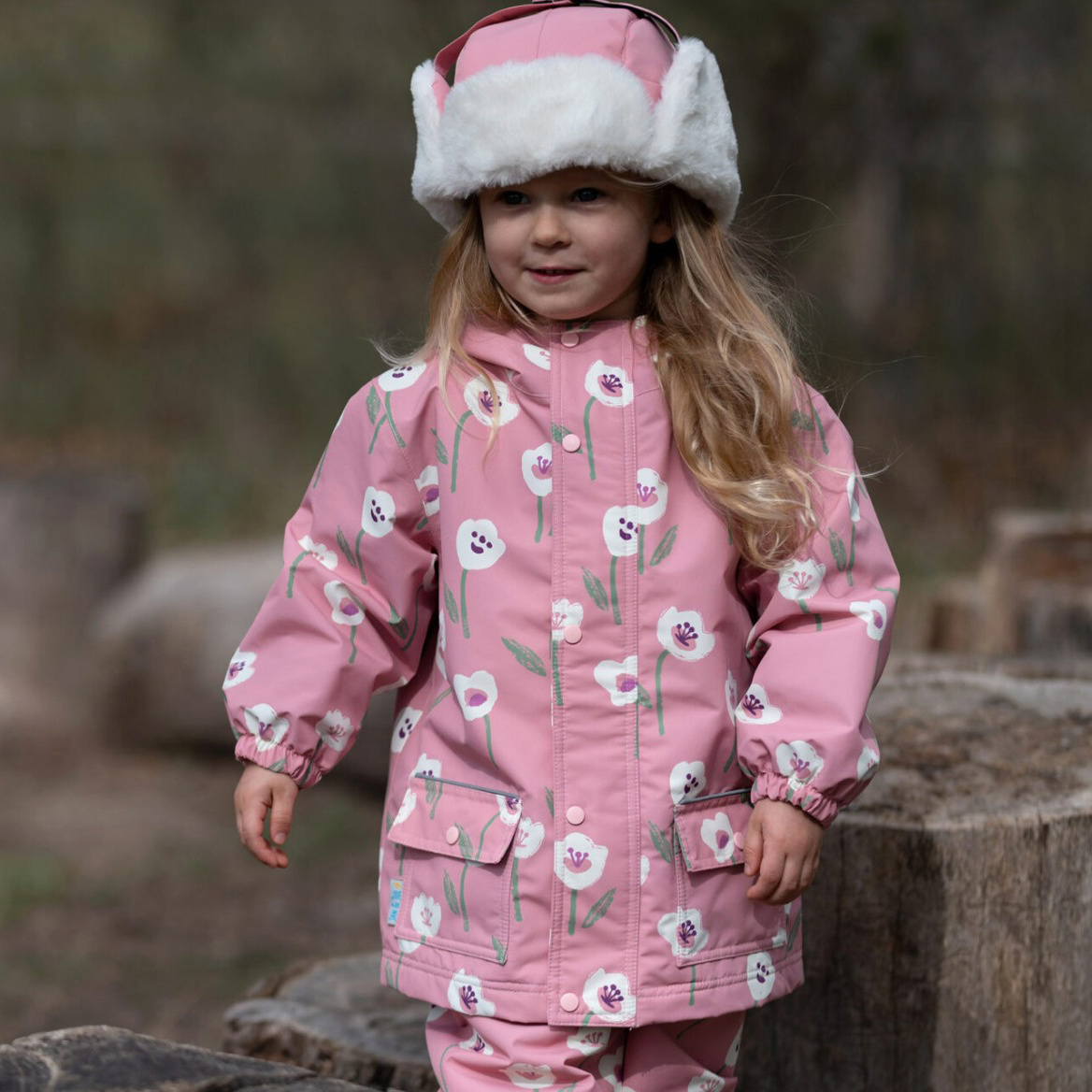 Jan & Jul 防風防水外套 (兒童-內刷毛款)