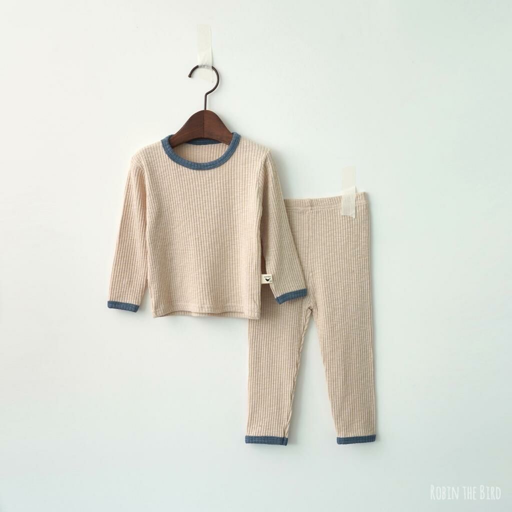 (現貨) 韓國童裝 Top+bottom 家居服 / 睡衣set (3色)