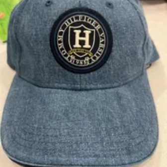 [S] TOMMY HILFIGER 69J9331 HILFIGER CREST DENIM CAP,DENIM, 197232114343 (STH467)