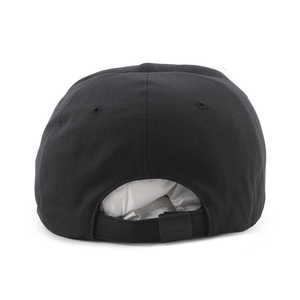 【BALLY】Logo 棉質棒球帽(黑色) 6305126