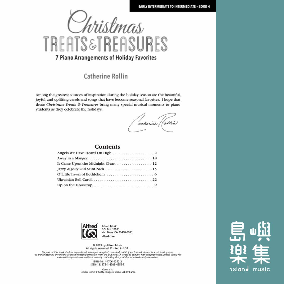 Christmas Treats & Treasures, Book 4 鋼琴獨奏