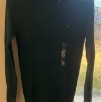 [S] TOMMY HILFIGER CABLE KNIT SWEATER,EMERALD GREEN, 76J4220-301 (STH482)