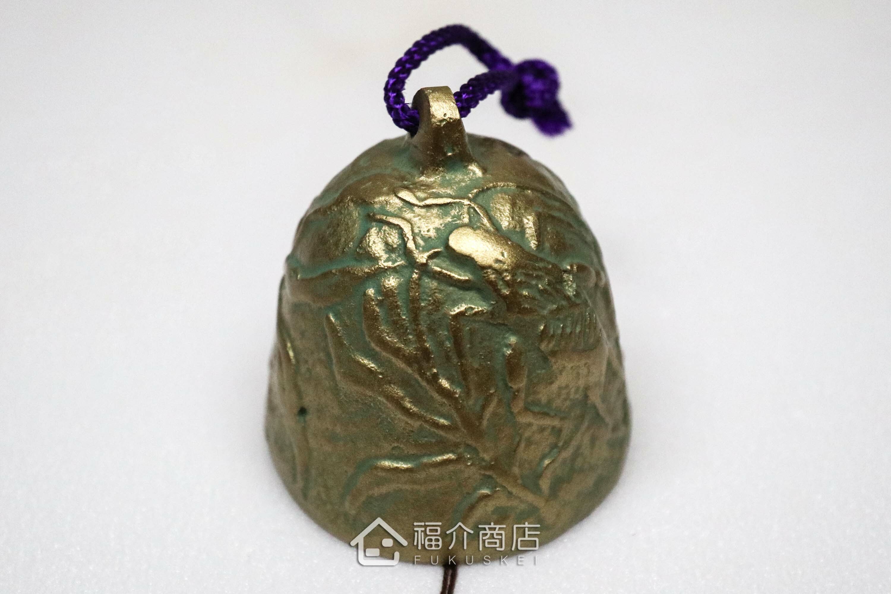 銅製的青銅色蟋蟀造型風鈴