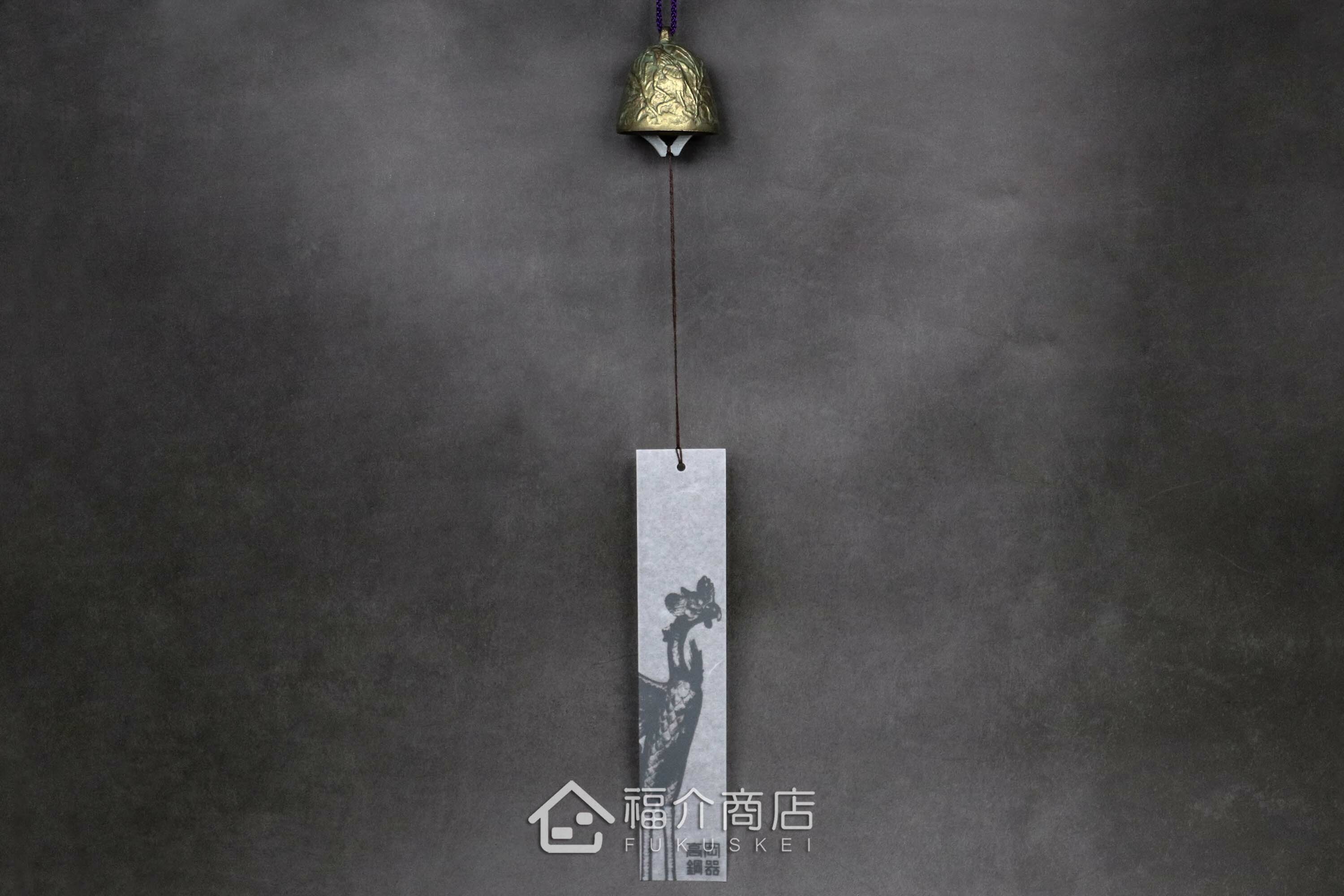 銅製的青銅色蟋蟀造型風鈴