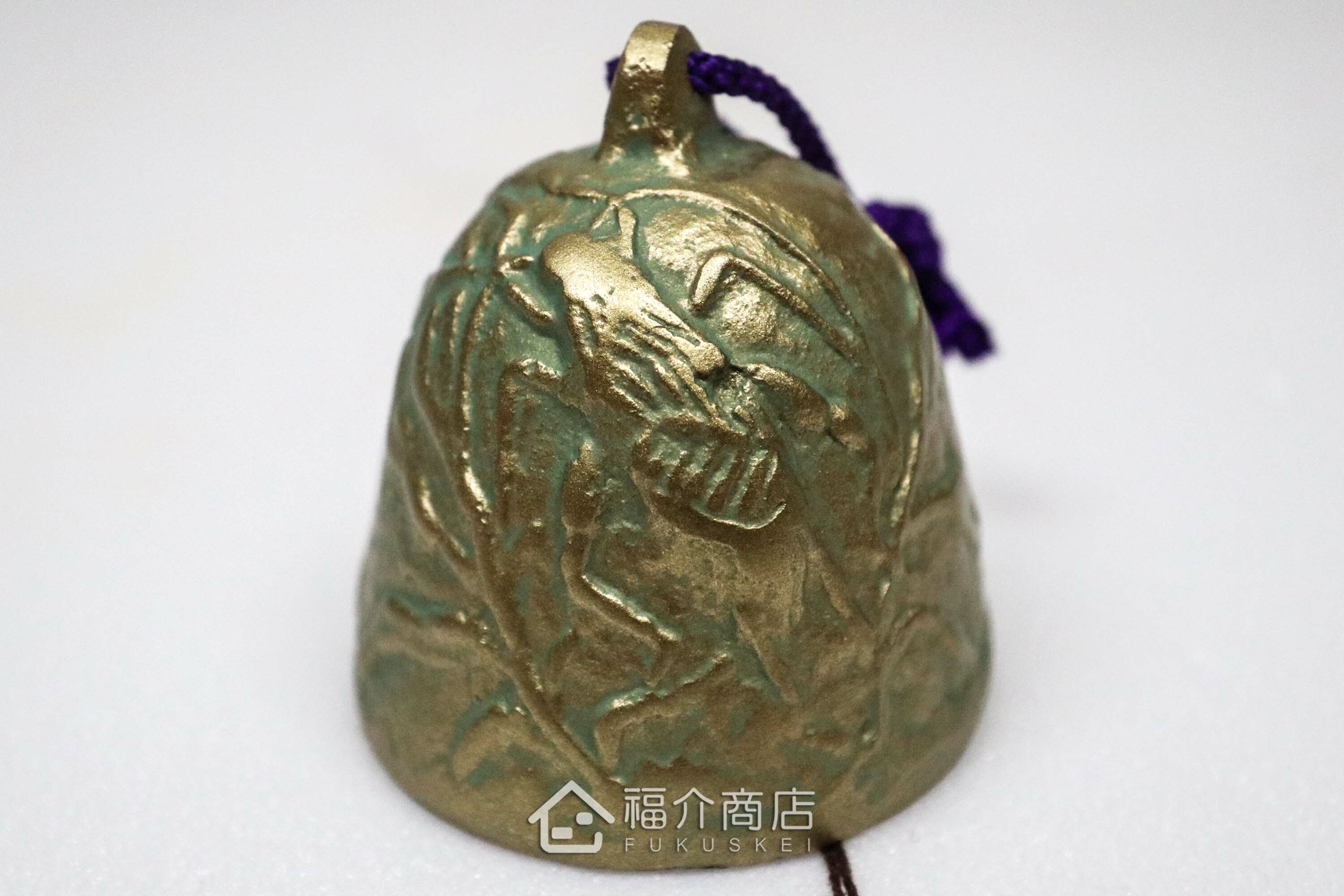 銅製的青銅色蟋蟀造型風鈴