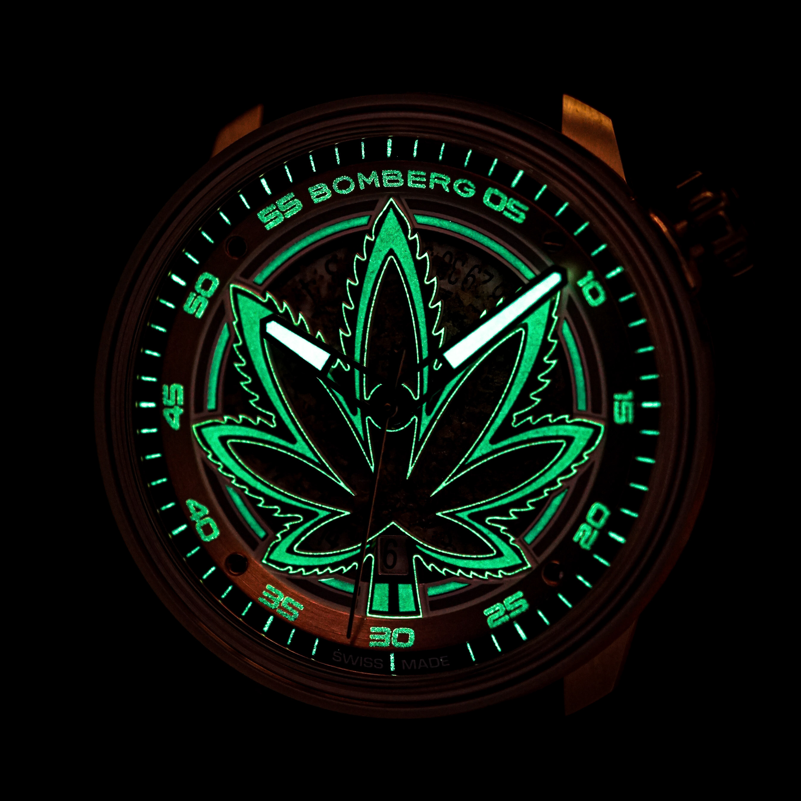 BOMBERG BB-01自動機械系列 CBD Golden腕錶