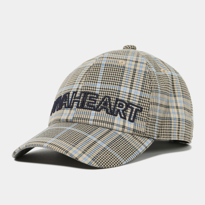 男士-千鳥格球帽