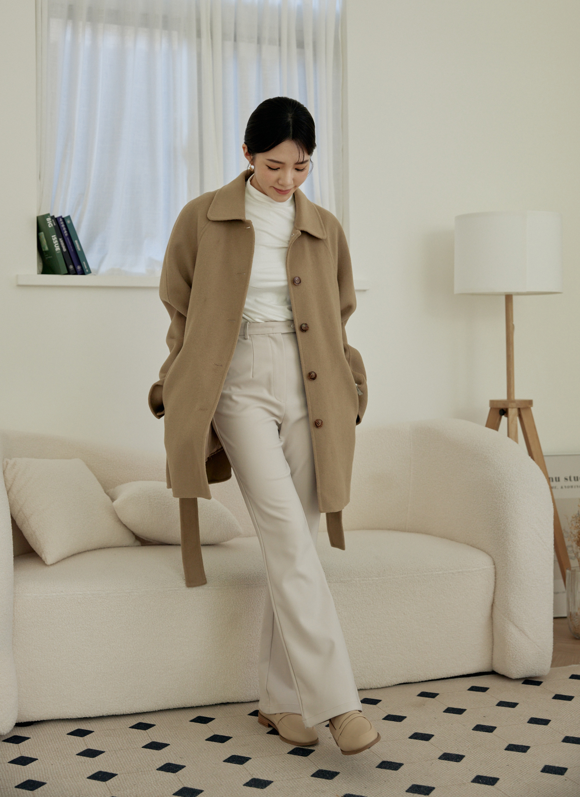 『最後現貨』guten made/顯瘦的極致 西裝神褲2.0-杏