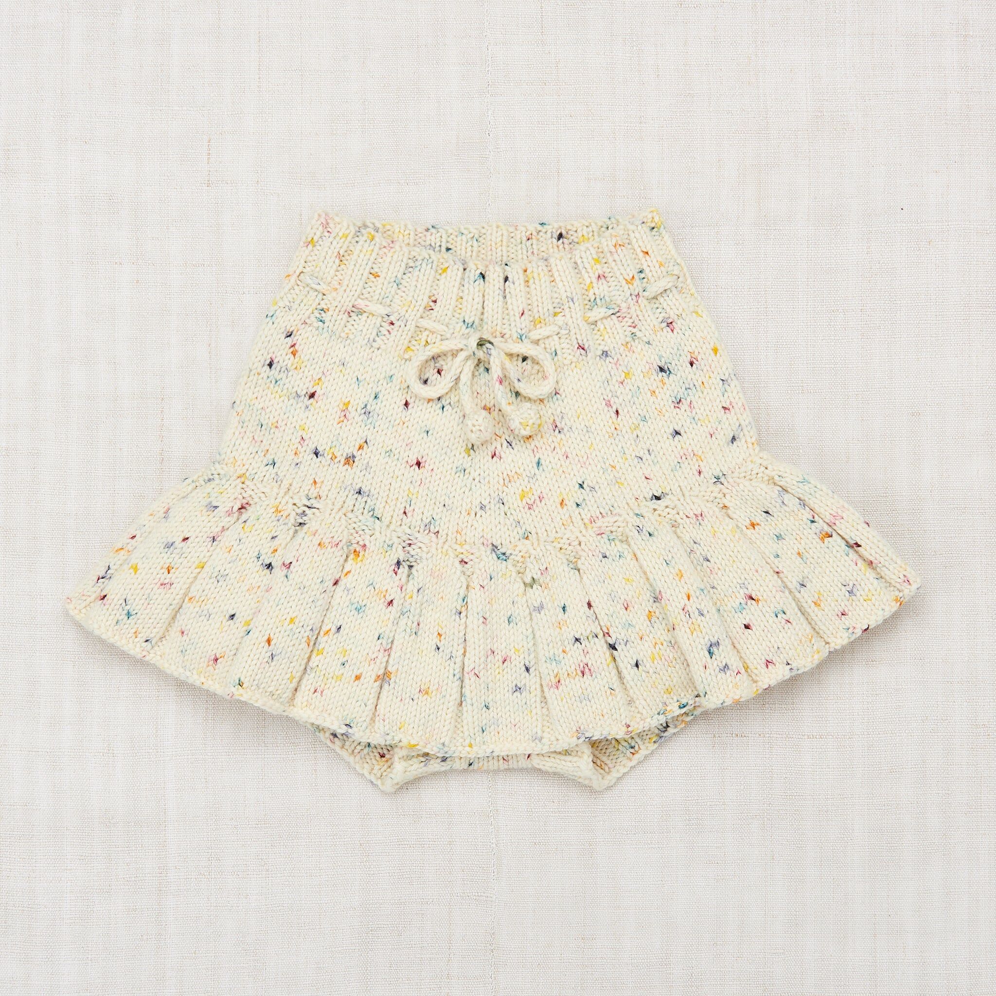 新品 6y Misha & Puff Skirt Camel Confetti-