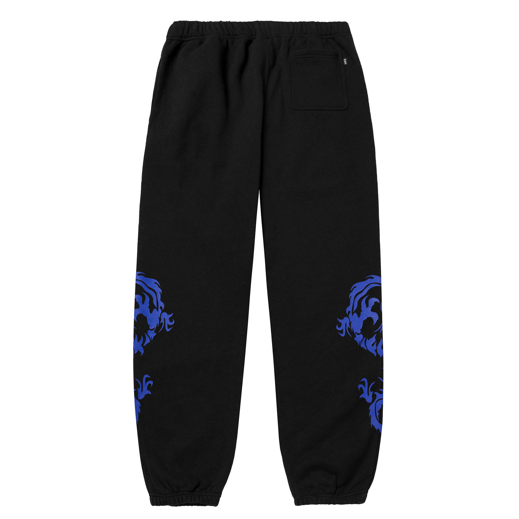 【車庫服飾】HUF 23FW DRAGON FLEECE PANT / 龍紋圖案棉長褲