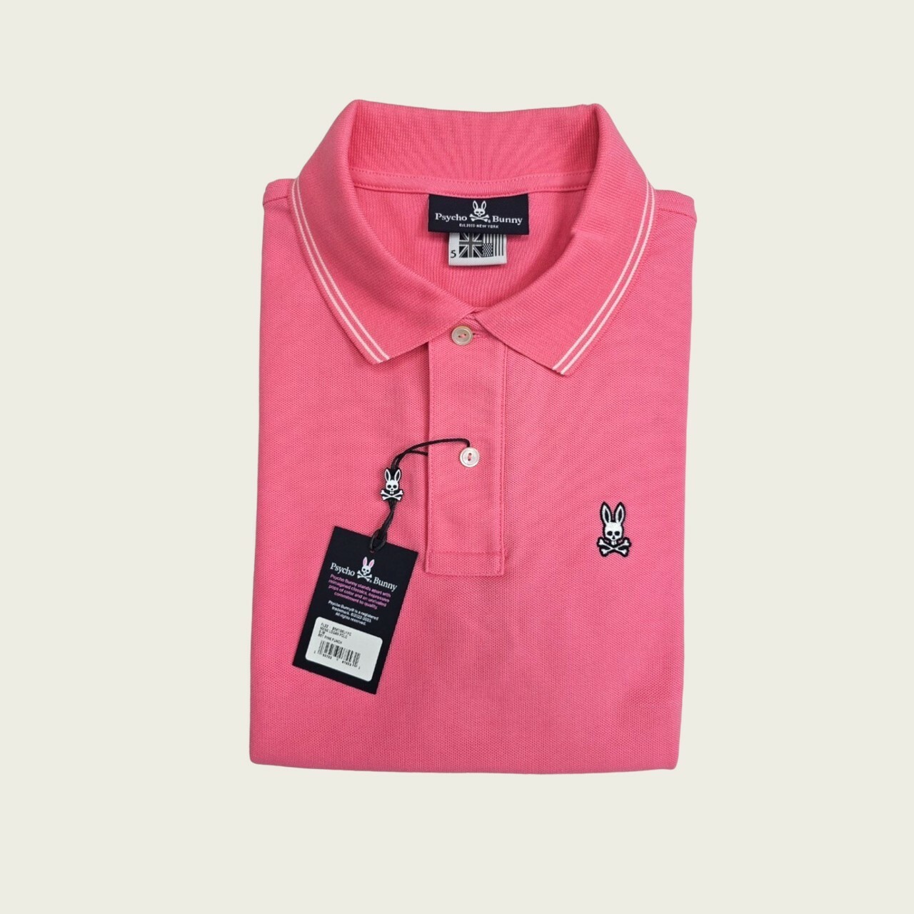 男【現貨】特惠款 Psycho Bunny正品/ Classic Polo Shirts/經典短袖Polo衫#30630PB