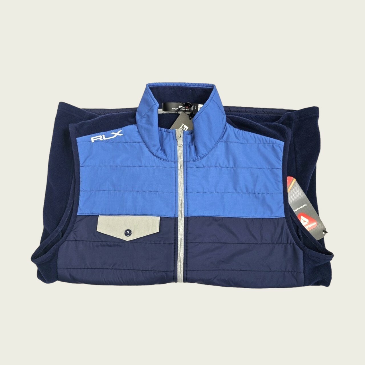 男【現貨】RLX Icon Fleece Colorblock Hybrid Vest 高爾夫背心 / S027